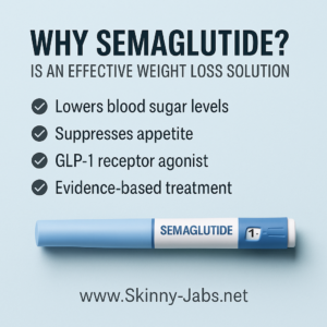 Learn why Semaglutide is the medically supported weight loss solution people trust. Discover how it controls appetite, stabilises blood sugar, and helps fight insulin resistance at Skinny-Jabs.net.