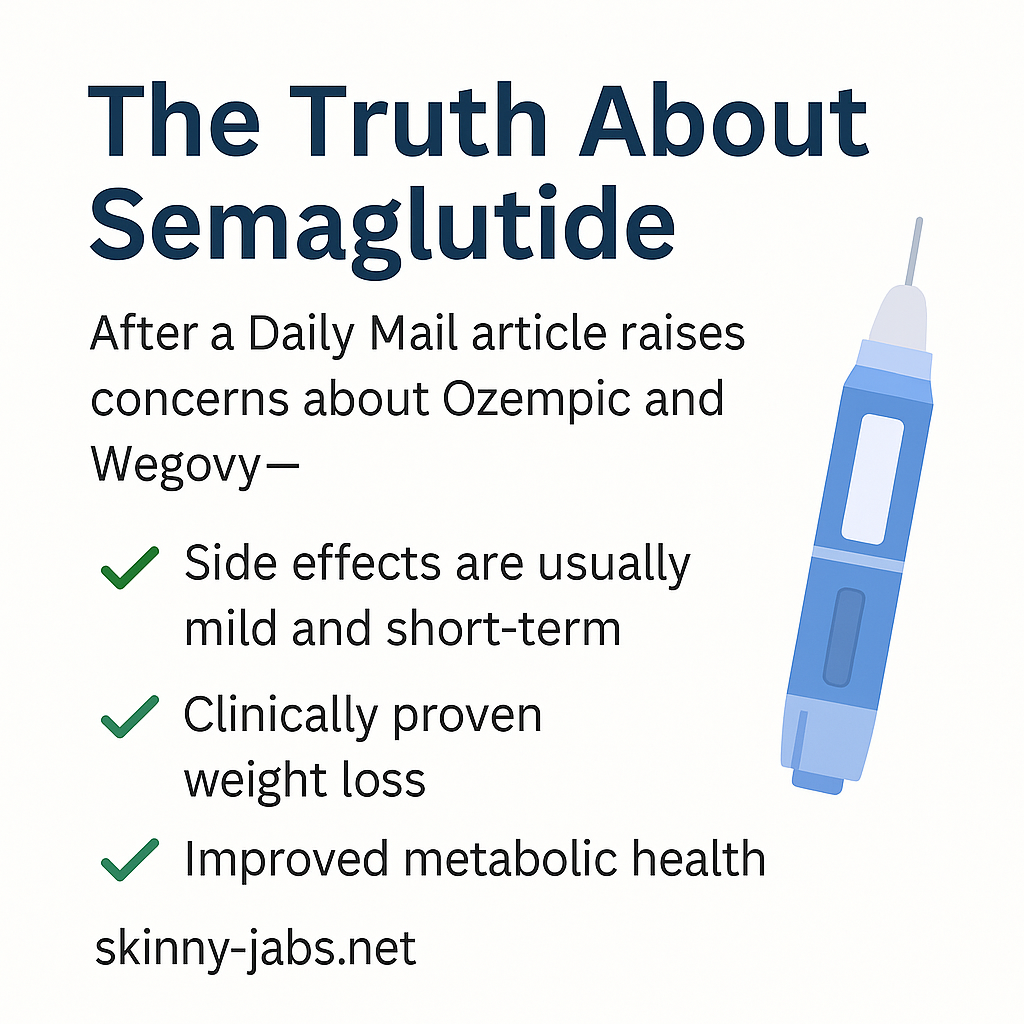 The Truth About Semaglutide: Setting the Record Straight After the Daily Mail’s Ozempic Article